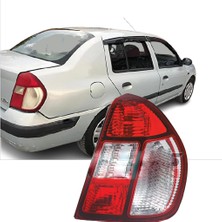 CRN Renault Clio Sağ Arka Stop Lambası Beyaz Sinyalli 2001--2004