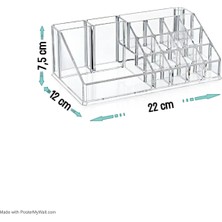 Bee Home Makyaj Organizerli Çekmece