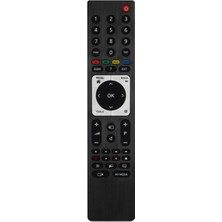 Kutsan Beko 3d Yeni Metalik LCD Kumandası Arçelik LCD Tv Kumandası Piano Black Kasa 87JK