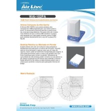 Airlive Air Live WAI-102PA Anten 2.4ghz 10DBİ R-Sma 110° 50ω Iç Mekan Yüksek Kazanç Anteni