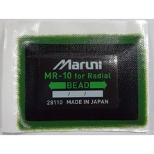 Maruni Radyal Lastik Yaması MR10, 20 Adet/paket Japon Malı