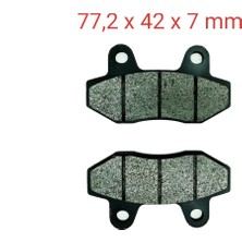 Mondial 151RS Arka Fren Disk Balatası 7 mm