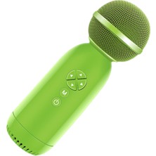 Prettyia 2 In 1 Kablosuz Karaoke Mikrofon Bluetooth 5.0 El Yetişkinleri Kırmızı Için El (Yurt Dışından)