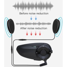 Prosev Q7 Motosiklet Intercom Bluetooth 5.0 Kulaklık (7 Kişilik)