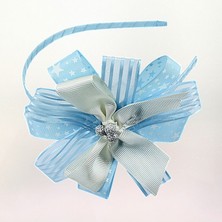 Süsle Bebek ve Parti Lohusa Tacı, Gümüş & Mavi