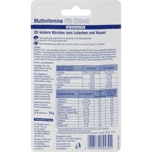 Mivolis Dm Mivolis Multivitamin Çocuk Vitamini 20 Lezzetli Tablet