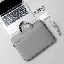 Fashion Smart Taban Korumalı. Omuz Askılı Macbook Air-Pro Gri Laptop Çantası (Yurt Dışından)