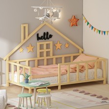 Gi̇Vayo Wood'S Haus Montessori̇ Yatak