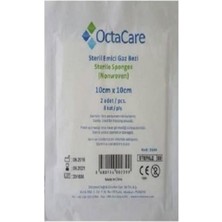 Octacare Steril Emici Gaz (Kompres) Bezi 10CM x 10CM 2li Paket 150 Adet