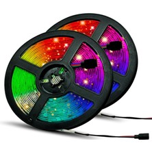 Krc RGB Silikonlu Şerit RGB Led - 5 Metre