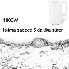 Mijia Elektrikli Su Isıtıcısı Demlik Akıllı Sıcaklık Kontrolü  (Yurt Dışından)