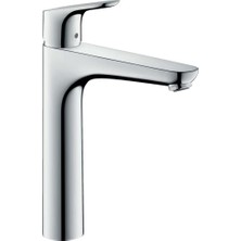 Hansgrohe Focus Tek Kollu Lavabo Bataryası 190 Kumandalı Krom 31608000