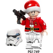 Simba 8 Parça Noel Edition Star Wars Monte Yapı Taşları Minifigures Fırtına Askerler Bebek Oyuncakları (Yurt Dışından)