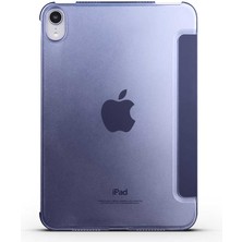 Fujimax Apple iPad Air 4 2020 10.9 Inç 4. Nesil Seri A2316, A2324, A2325, A2072 Yatay Standlı Güçlü Mıknatıslı Uyku Modlu Smart Case - Lacivert