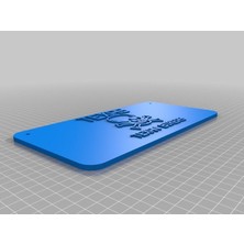 Epm3d Özelleştirilmiş Işareti (Kalp / Apple Logosu) Plastik Aparat
