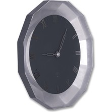 Verde Tasarım Bergama 70 cm Analog Fiberglass Dekoratif Duvar Saati