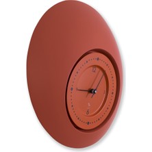 Verde Tasarım Patara 60 cm Analog Fiberglass Dekoratif Duvar Saati