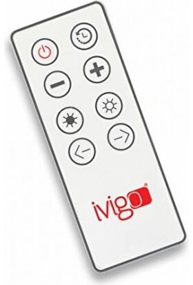 İvigo EPK4590E20BPR Dijital Profesyonel Konvektör 2000 Watt Beyaz