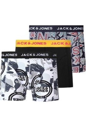 Jack & Jones 3'lü Boxer Paketi