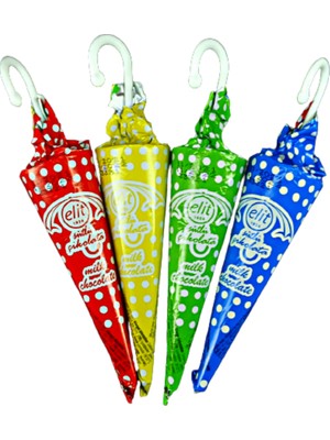 Elit Şemsiye Çikolata 4 x 30 gr