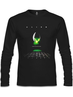 Lord T-Shirt Alien - Scream Siyah Erkek Sweatshirt