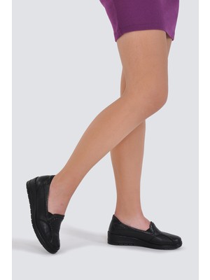 Forelli CKC-25109 Forelli Kadın Hakiki Deri Halluks Comfort Ayakkabı