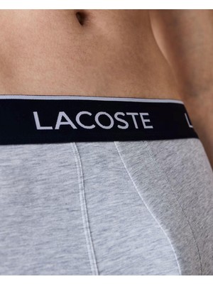 Lacoste Erkek 3 Lü Boxer 5H3389-CCA