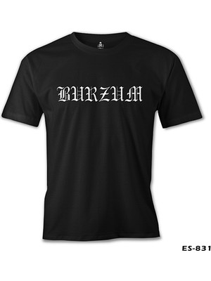 Burzum - Logo Siyah Erkek Tshirt