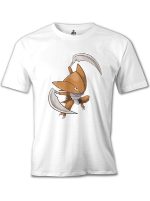 Pokemon - Kabutops Beyaz Erkek Tshirt