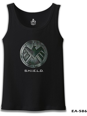 T-Shirt S.h.ı.e.l.d Siyah Erkek Atlet