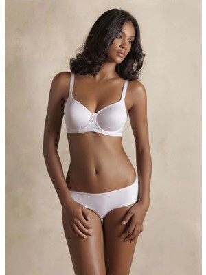 Yeni Inci 1950 Balenli (Telli) Süngersiz Düz Kumaş Sütyen