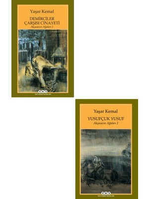 Demirciler Çarşısı Cinayeti - Yusufçuk Yusuf - 2 Kitap - Yaşar Kemal