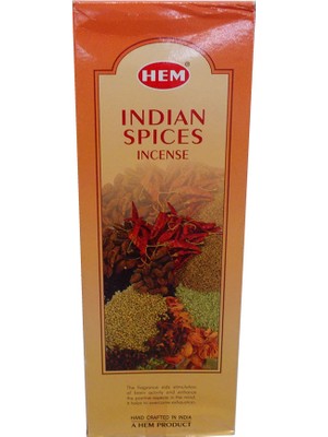 Cmt Hint Baharatları Kokulu 20 Çubuk Tütsü - Indian Spices