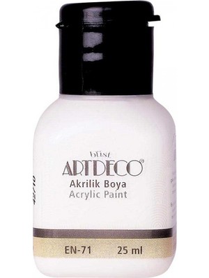Artdeco Akrilik Boya 25 ml Kırık Beyaz 3670