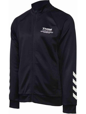 Hummel 921133 Erkek Siyah Fermuarlı Eşofman Üstü