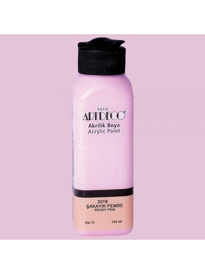 Artdeco : Akrilik Boya : 140 ml : Şakayık Pembe 3018