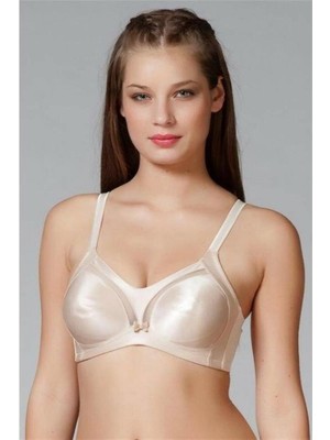 Yeni İnci Inci 1610 Kadınlar İçin Balensiz Telsiz Toparlayıcı Sütyen Ten Renk 100B Gün Boyu Destek