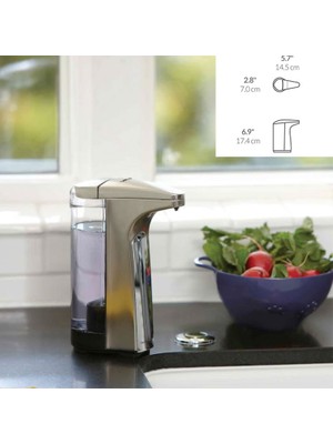 Simplehuman ST1023 Sensörlü Sıvı Sabunluk Nikel