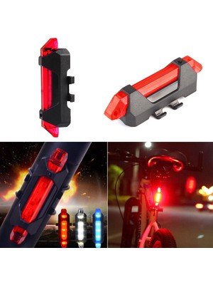 Toptan Bulurum Fonksyonlu Bisiklet Arka Stop Uyarı Ikaz Işığı Şarjlı 4 Modlu Lamba