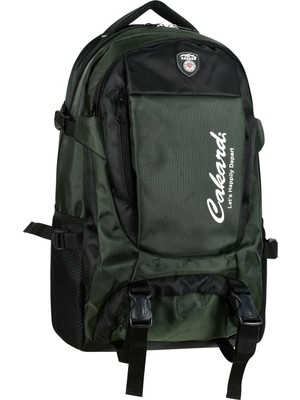 Cakard Ck-Yarı Dağcı 17 Inc Laptop Bölmeli Sırt Çantası Haki