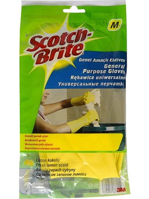 Scotch Brite Limon Kokulu Eldiven M
