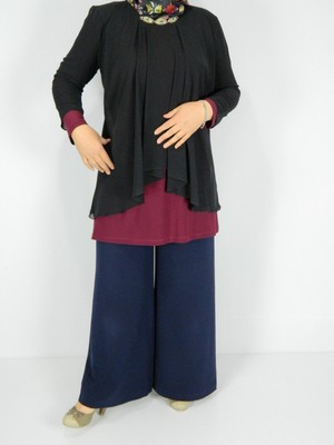 Papilla Bayan Şifon Taşlı PP5241