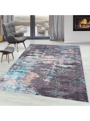 Rovigo Home Dijital Baskı Yıkanabilir Kaymaz Taban Salon Halısı RVG1624