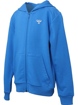 Hummel 921164-2104 Regular Fit Baskılı Mavi Erkek Çocuk Eşofman Üstü