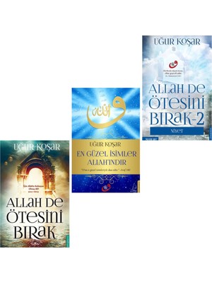 Allah De Ötesini Bırak - Uğur Koşar 3' Lü Kitap Seti