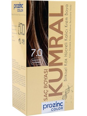 Prozinc Color Açık Bal Kumral Saç Boyası - Bitkisel Kök Hücreler ile Kalıcı Parlaklık ve Beyaz Kapatma