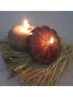 Missi Mi̇ssi̇ 2’li̇ Bordo Kabak Mum Seti̇