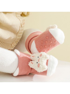 1 Çift Benzersiz Bebek Çorap Geniş Uygulama Parlak Renkli Sert Fade Kaymaz Ultra-Yumuşak Bebek Çorap Hediyeler Için