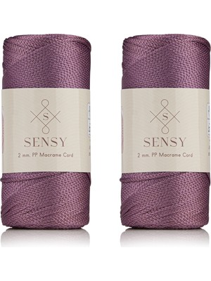 Sensy Premium Polyester Makrome Ipi 2 mm 2'li