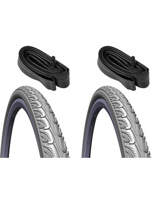 Mitas Gri 24X1 3-8 Tekerlekli Sandalye Lastik Seti 2 Dış 2 Iç